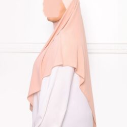 Khimar court en crêpe pointu khimar triangle khimar pas cher mon hijab pas cher